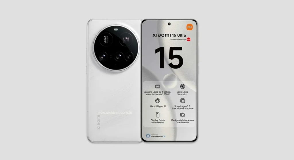 Xiaomi 15 Ultra – Ficha Técnica Xiaomi 15 Ultra - Ficha Técnica