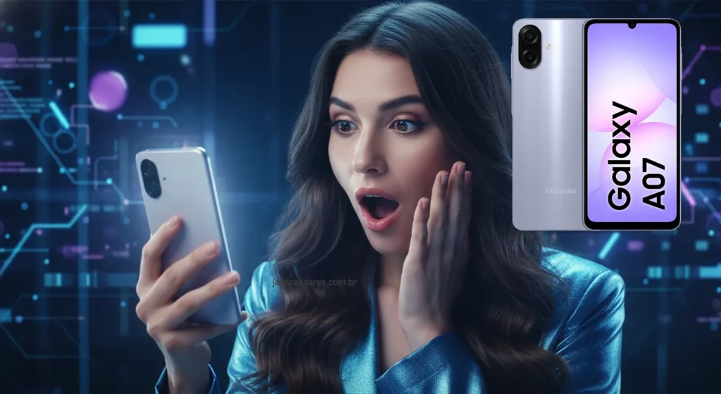 Galaxy A07 5G: 5 motivos para ficar animado com o novo lançamento da Samsung! Galaxy A07 5G: 5 Motivos Para Ficar Animado Com O Novo Lançamento Da Samsung