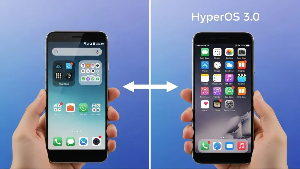 Descubra como o Hyperos 30 Transforma Seu Android em Ios