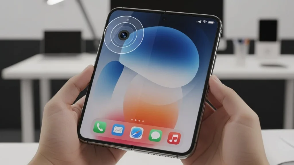 Descubra o Novo iPhone Dobrável: Sem Face ID, Mas Incrível! Descubra o Novo iPhone Dobrável sem Face Id, Mas Incrível