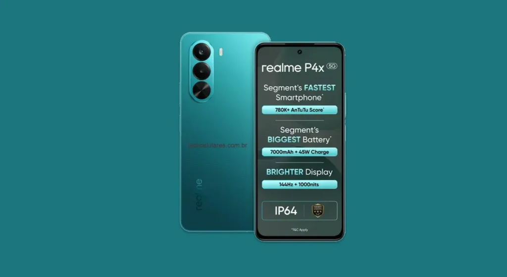 Realme P4x Chega com 144 Hz e Bateria Poderosa, Você Não Vai Acreditar no Preço