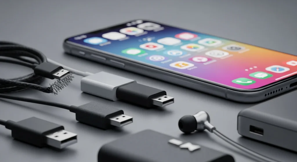 5 itens que você deve evitar conectar à porta USB do celular em 2026