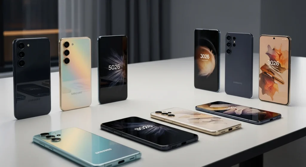 8 Celulares Samsung na Amazon em 2026: Modelos Ideais para Cada Necessidade