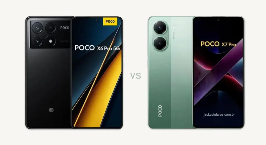 Comparação Entre Poco X6 Pro e Poco X7 Pro - Descubra as Principais Diferenças