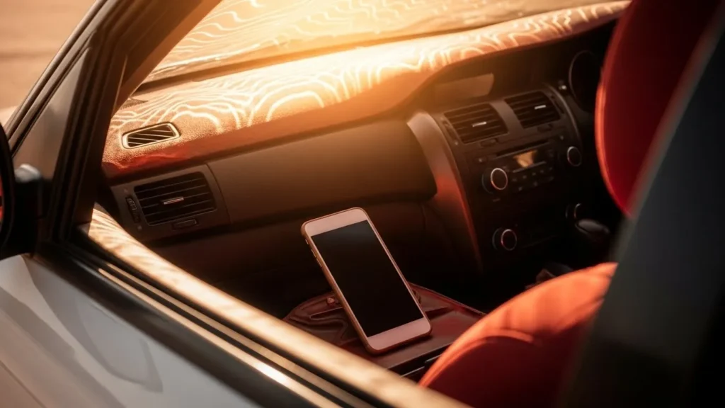 O que Você Precisa Saber Sobre Deixar o Celular no Carro Durante o Verão?