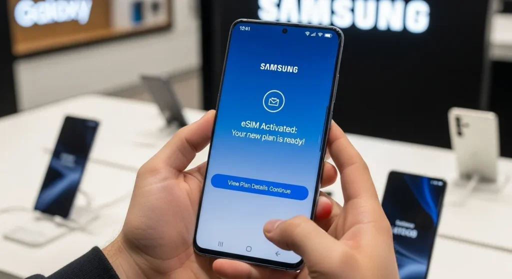Samsung Oferece Esim na Compra de Galaxy: Facilidade para Usuários em 2026
