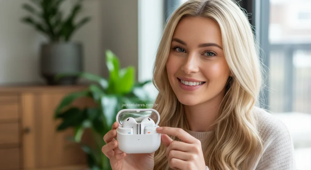 Galaxy Buds 4 Design Metalico e Inovacoes que Distanciam da Concorrencia