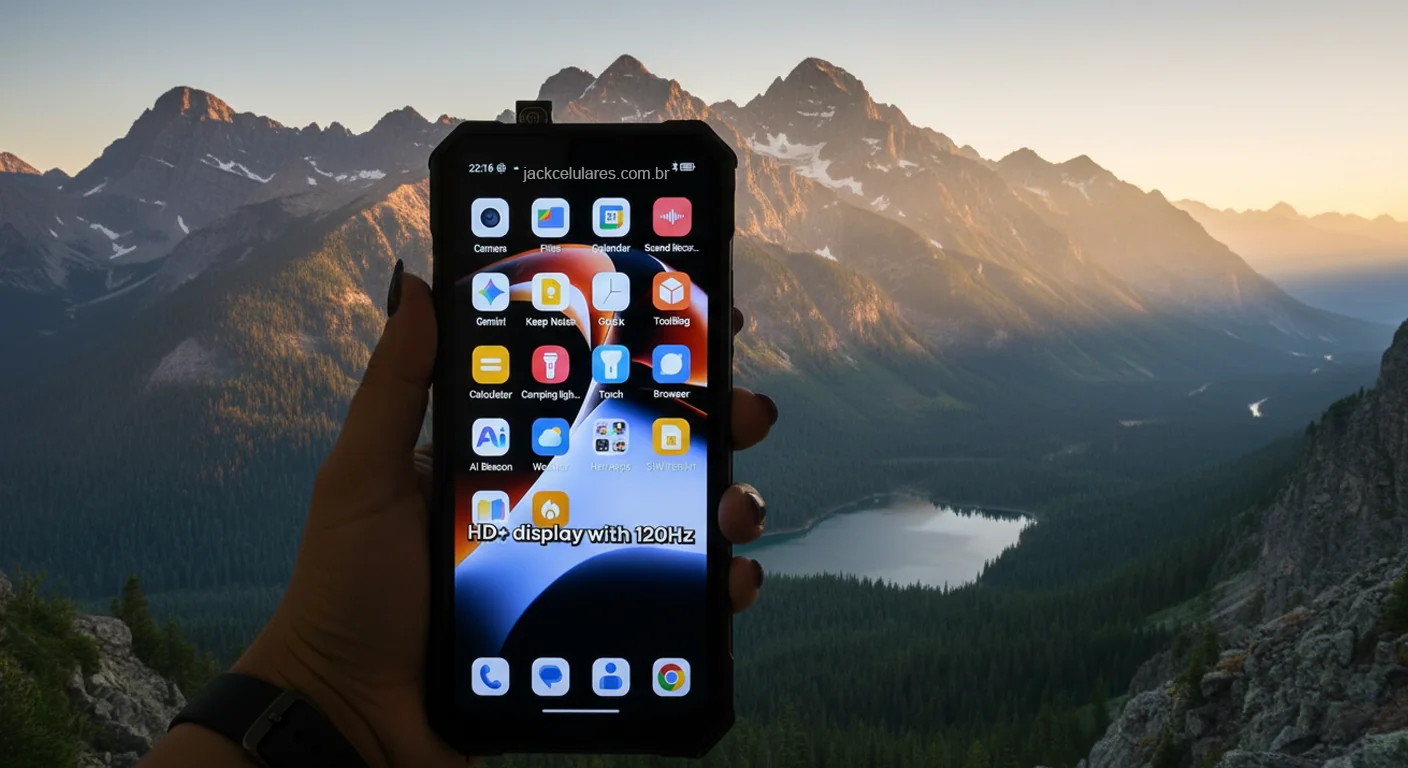 Além da Excentricidade Ele Funciona Bem Como Smartphone