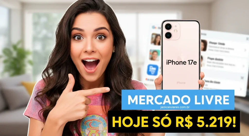 Iphone 17e 256gb Rosa Palido por 5 219 no Mercado Livre Vale a Compra