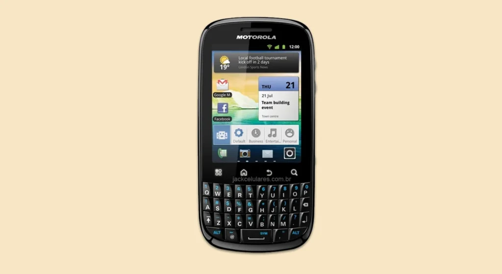 Motorola Fire - Ficha Técnica