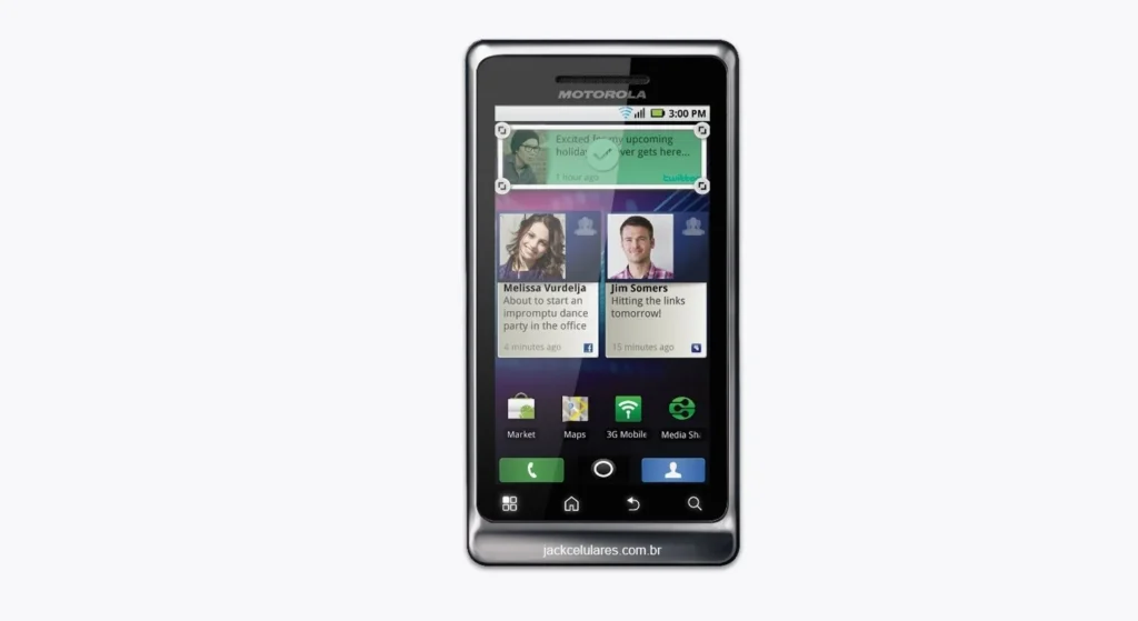 Motorola Milestone 2 - Ficha Técnica