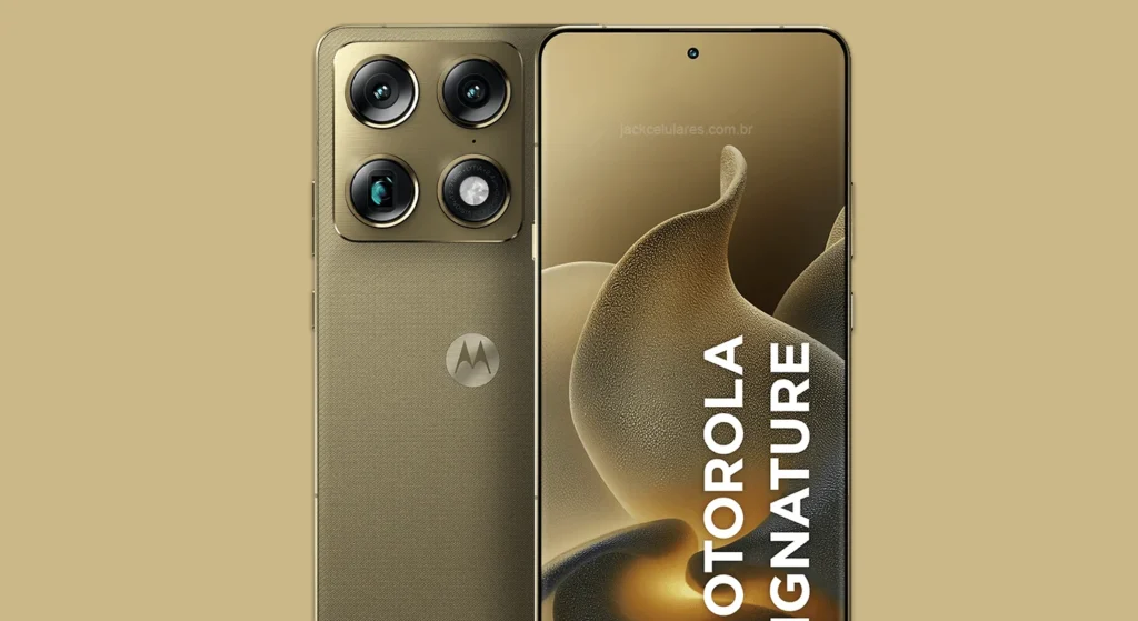 Motorola Signature Empresa Aposta no Sensor Sony Lytia 828 de 50 Mp
