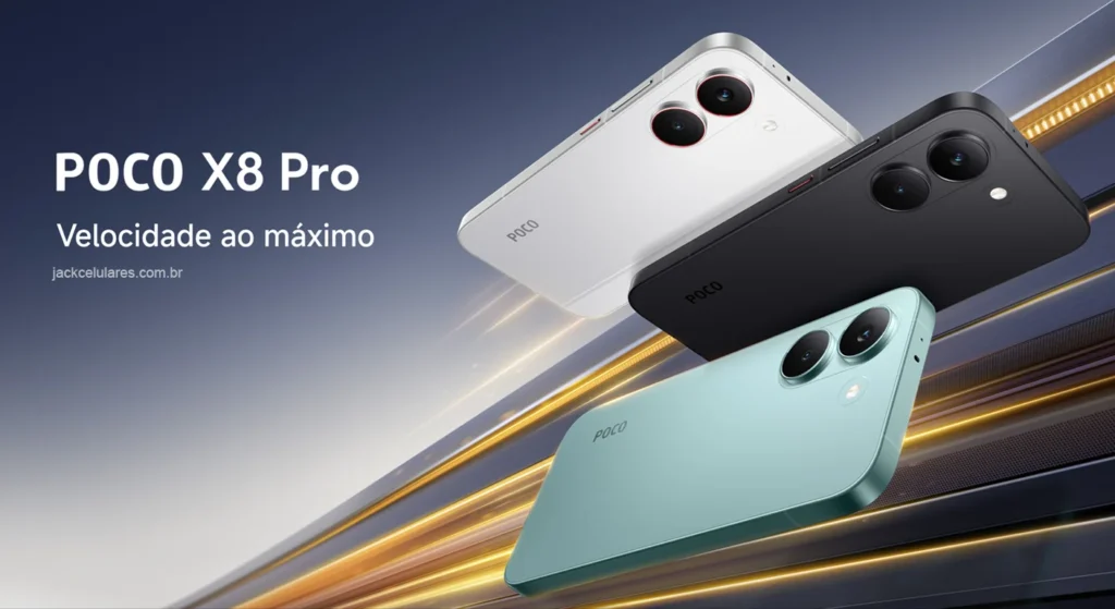 Poco X8 Pro Chega ao Brasil com Bateria Gigante mas o Preço Muda Tudo