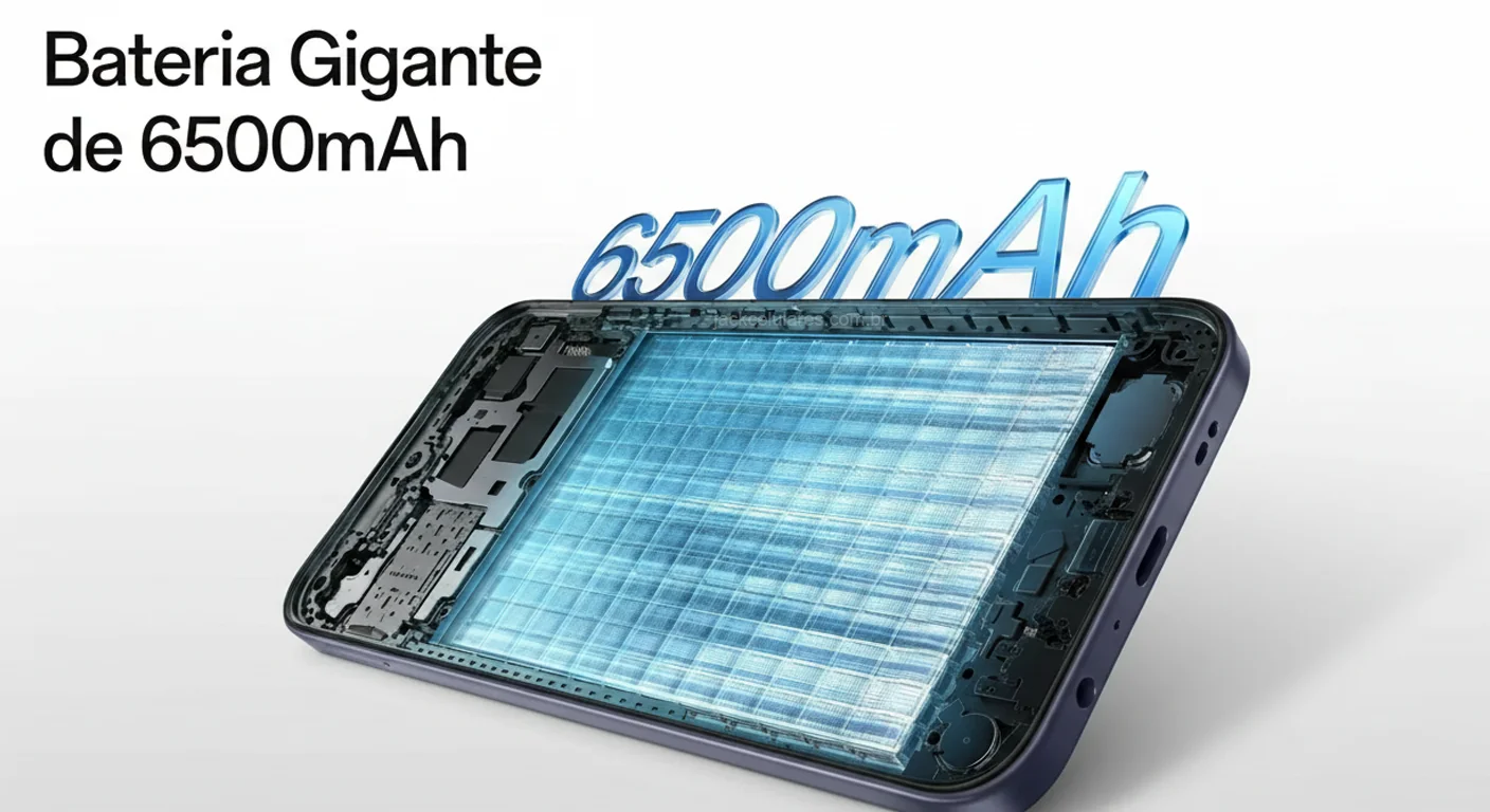 Como a Bateria de 6500 Mah Muda o Uso no Dia a Dia?