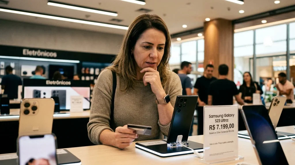 Celulares Estão Ficando Caros Até com o Dólar a 499 e o Motivo Pesa no Bolso