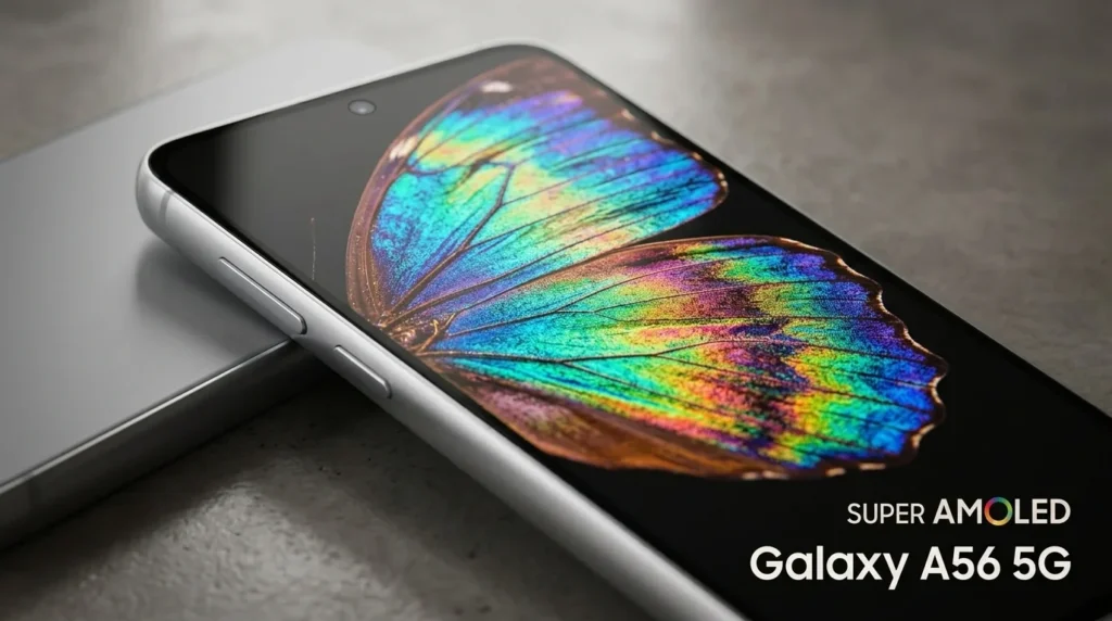Design e Tela do Samsung Galaxy A56