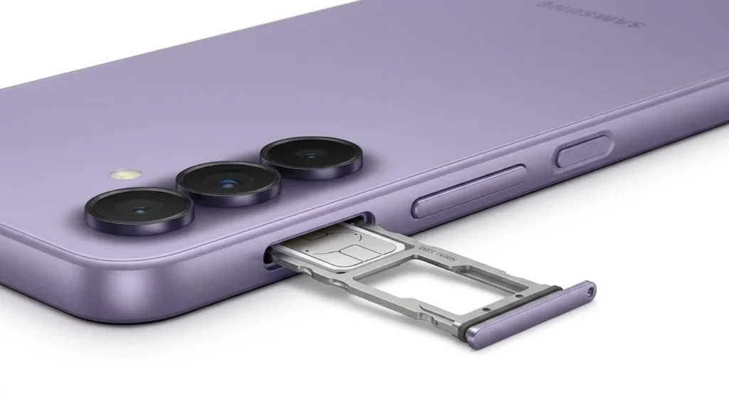 O Samsung Galaxy A57 Aceita Dois Chips