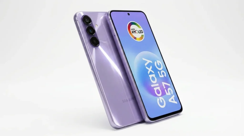 O Samsung Galaxy A57 e de Vidro