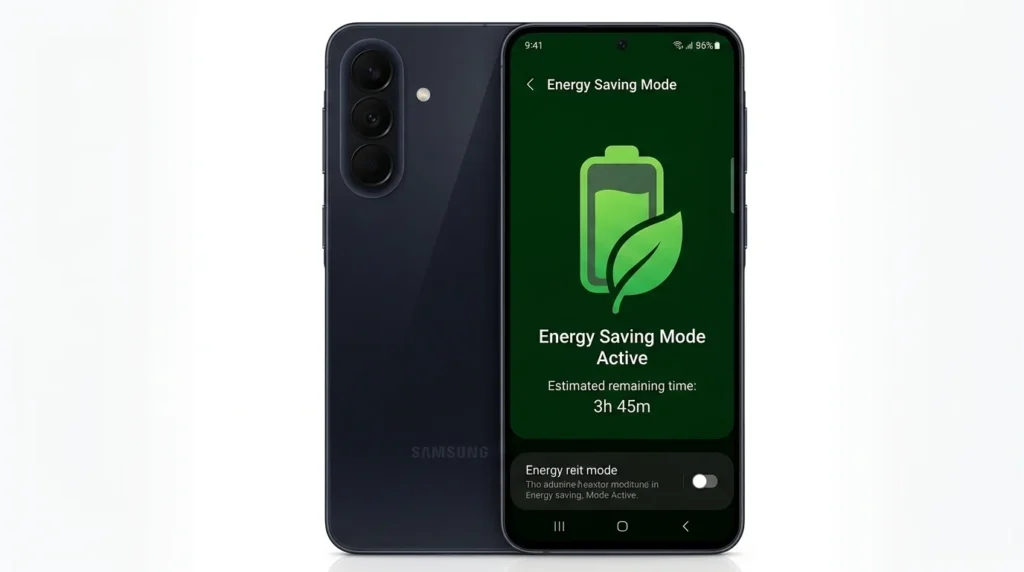 O Samsung Galaxy A57 e Economico em Consumo de Bateria