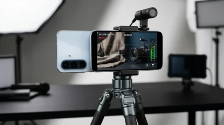 O Samsung Galaxy A57 Grava Video em 4k
