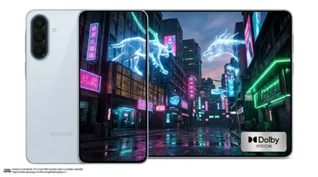 O Samsung Galaxy A57 Tem Dolby Vision na Tela