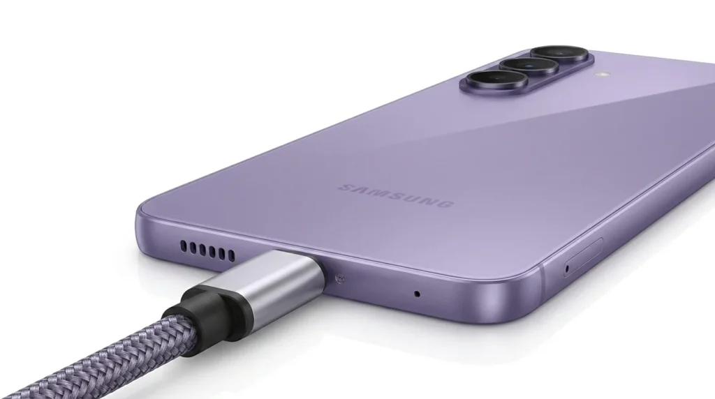 O Samsung Galaxy A57 Tem Porta USB C