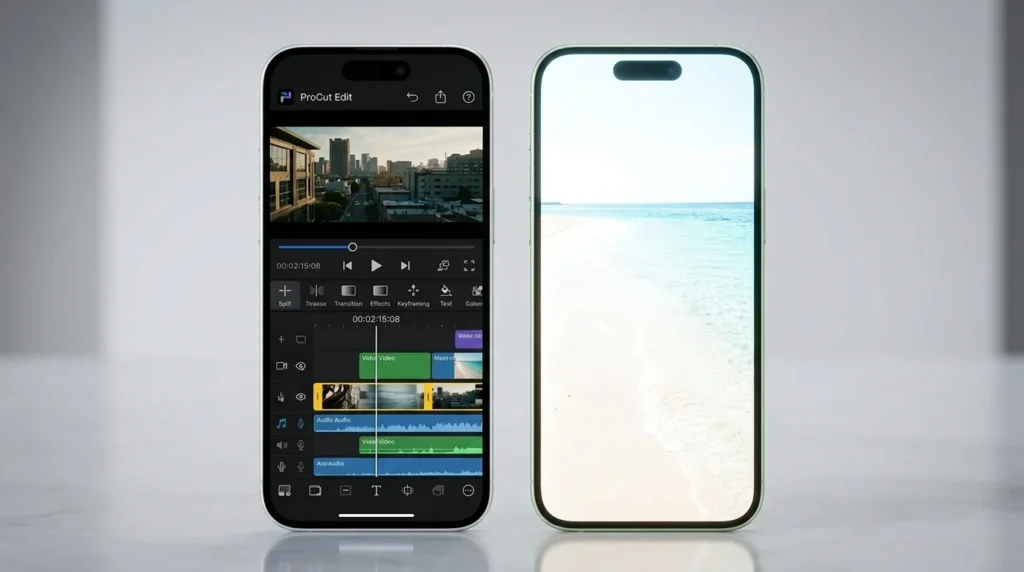 Processamento de Video no Iphone 15 Está a Frente a Tela Ainda Fica Atras dos Rivais