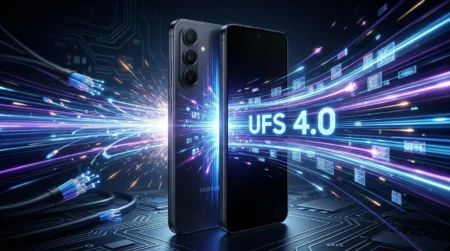 Qual o Tipo de Armazenamento do Samsung Galaxy A57 UFS 4?