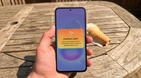 Samsung Galaxy A57 Esquenta